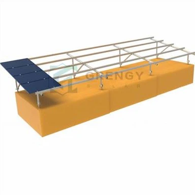 Dvousloupová solární zemní montážní konstrukce