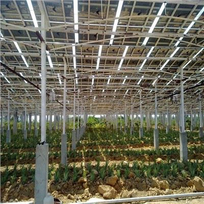 Solární fotovoltaické zemědělské struktury