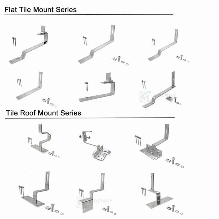 Solar Panel Pitched Roof Mounting Kits