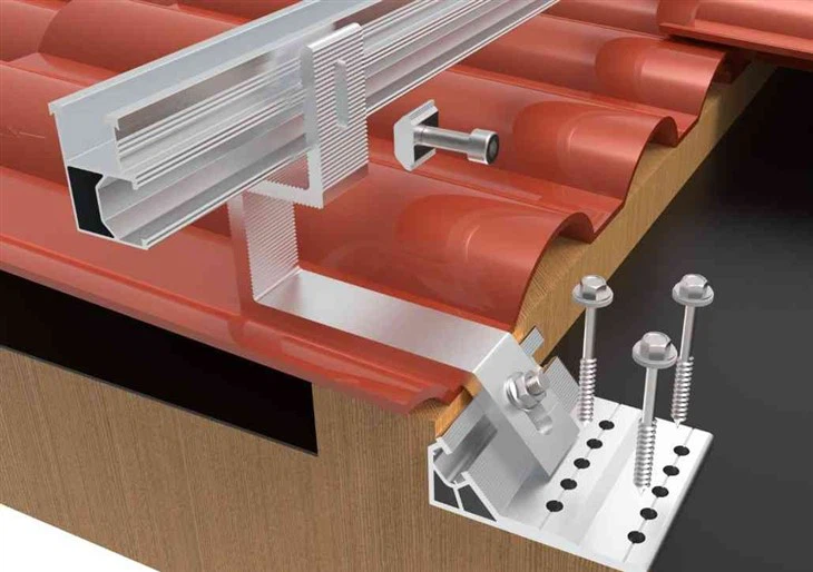 Aluminium Solar Roof Hook