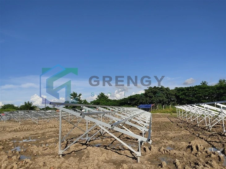 Fixed Tilt Solar Structure