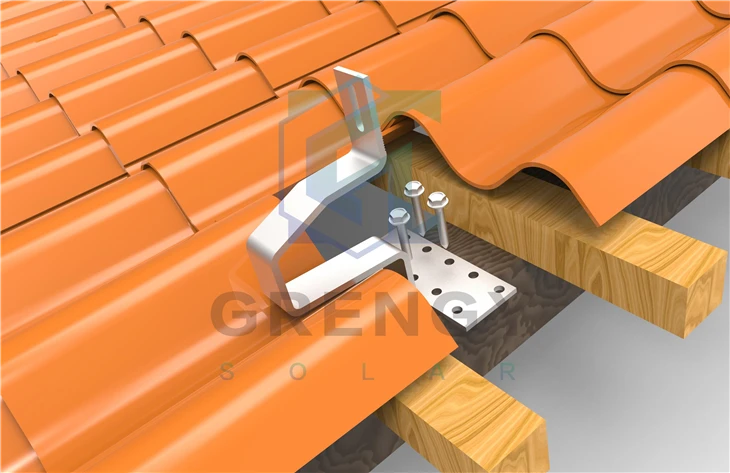 High-Strength Stainless Solar Roof Hook Mounting Hardware suppliers