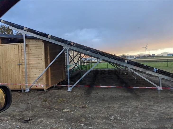 Screw Pile Foundation For Aluminum Solar Mounts