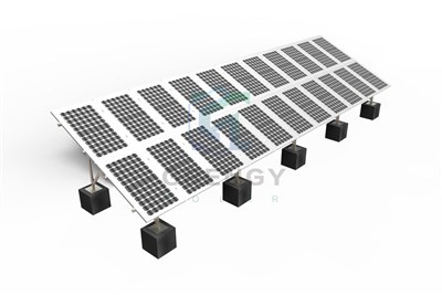 Betonový základ pro solární panel